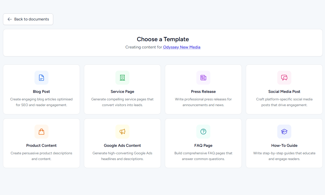 Content Development Screenshot 1